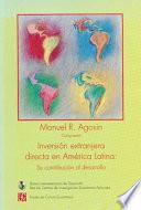 libro Inversión Extranjera Directa En América Latina